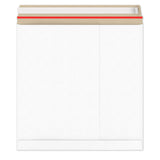 Enveloppes blanches en carton rigide