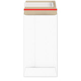 Enveloppes blanches en carton rigide