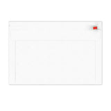 Enveloppes blanches en carton rigide