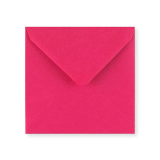 Enveloppe rose fuchsia 130x130 mm