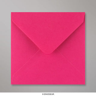 Enveloppe rose fuchsia 140x140 mm