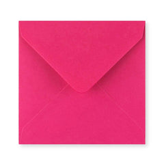 Enveloppe rose fuchsia 140x140 mm