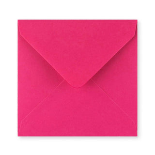 Enveloppe rose fuchsia 140x140 mm