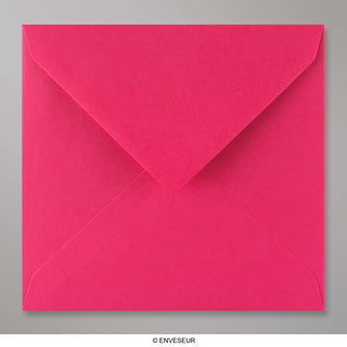 Enveloppe rose fuchsia 155x155 mm