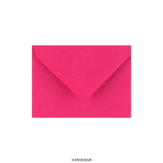Enveloppe rose fuchsia 82x113 mm (C7)