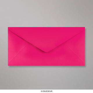Enveloppe rose fuchsia 110x220 mm (DL)