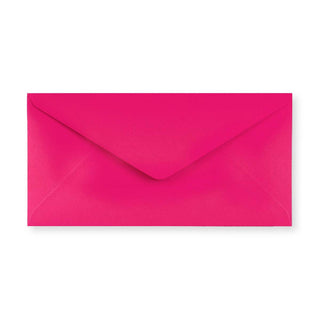 Enveloppe rose fuchsia 110x220 mm (DL)