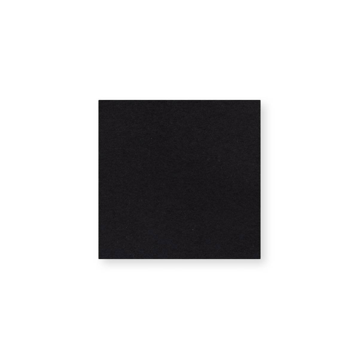 Enveloppe noire 100x100 mm