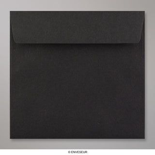 Enveloppe noire 155x155 mm