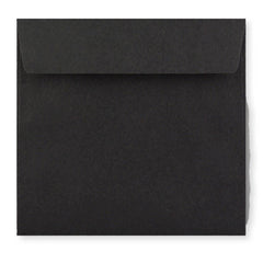 Enveloppe noire 155x155 mm