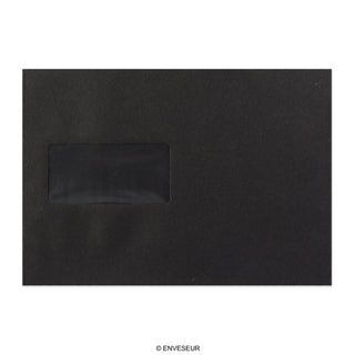 Enveloppe noire 162x229 mm (C5)