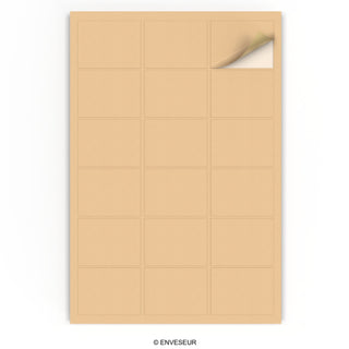 Étiquettes adhésives rectangulaires