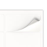 Étiquettes adhésives rectangulaires