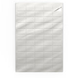 Étiquettes adhésives rectangulaires