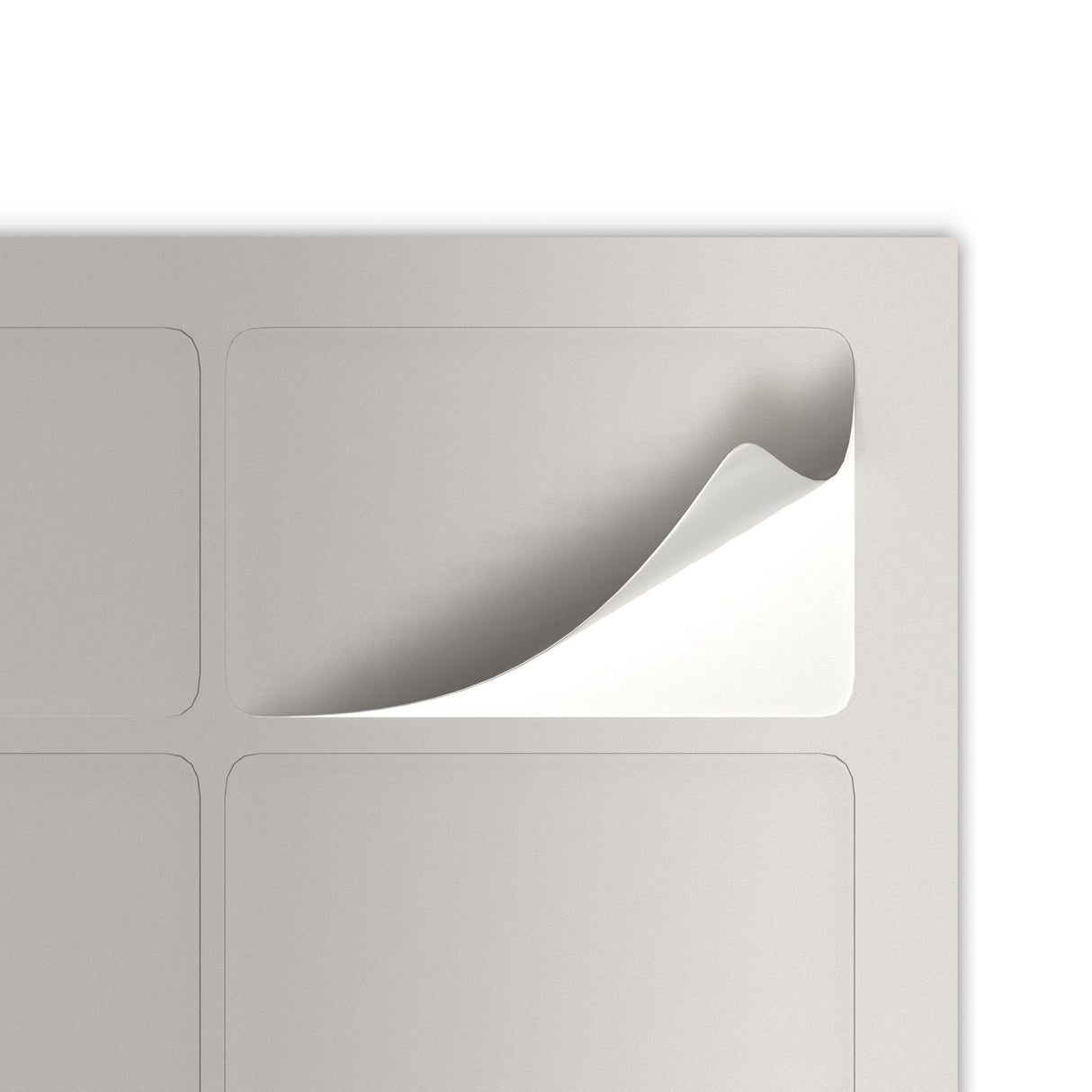 Étiquettes adhésives rectangulaires