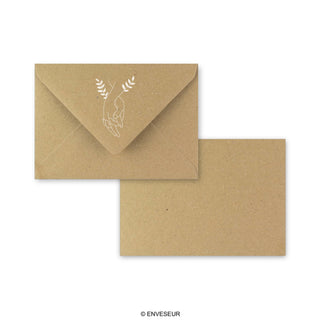 Enveloppes de mariage ”Union”