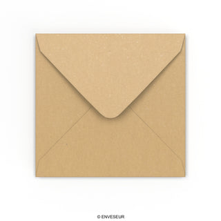 Enveloppe mouchetée 130x130 mm