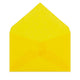 Translucent Envelopes Yellow 62 x 98 mm