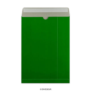 Enveloppe verte en carton rigide 324x229 mm (C4)