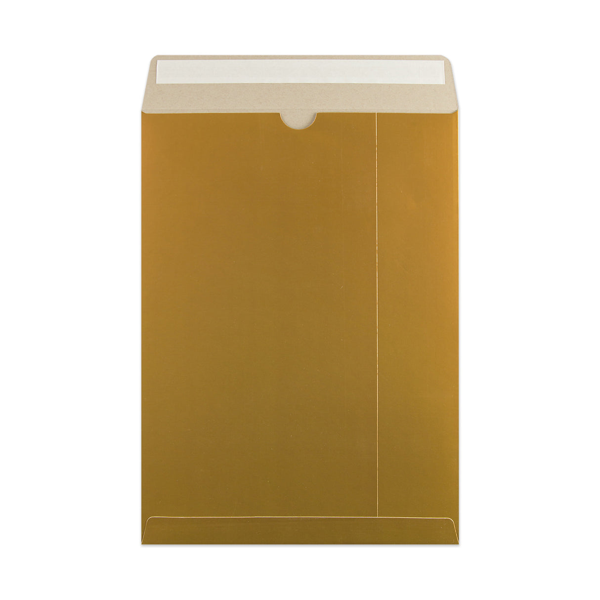 Enveloppe dorée en carton rigide 324X229 mm (C4)
