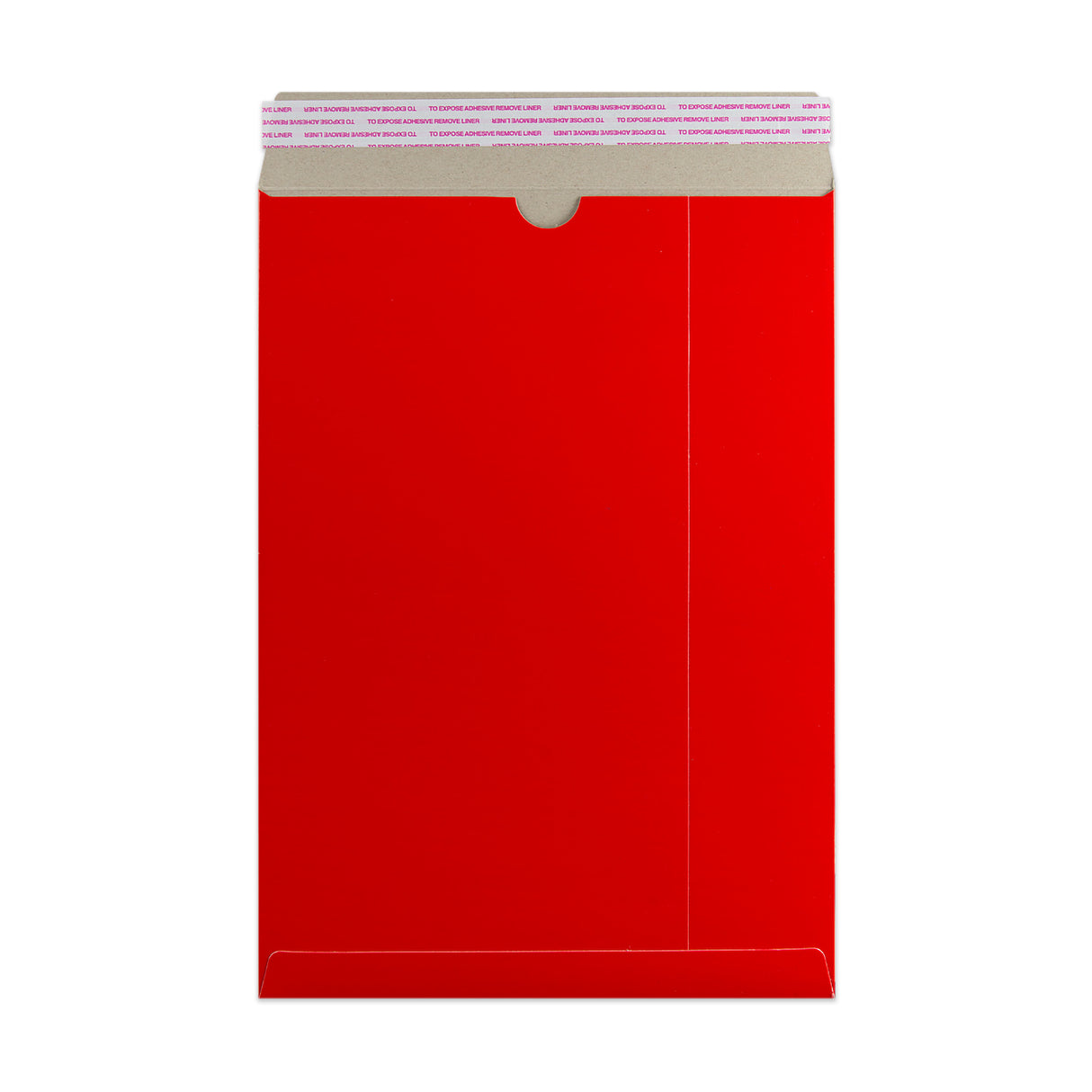 Enveloppe rouge en carton rigide 457X330 mm (C3)