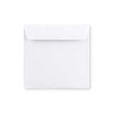 Enveloppe blanche 155x155 mm