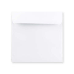 Enveloppe blanche 185x185 mm