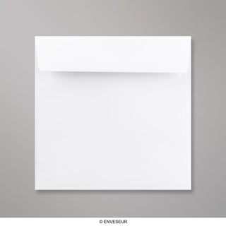 Enveloppe blanche 185x185 mm