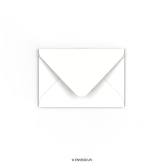 Enveloppe blanche 65x94 mm