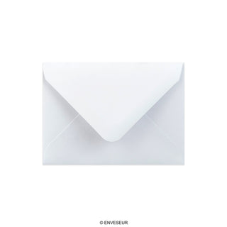 Enveloppe blanche 82x113mm mm (C7)