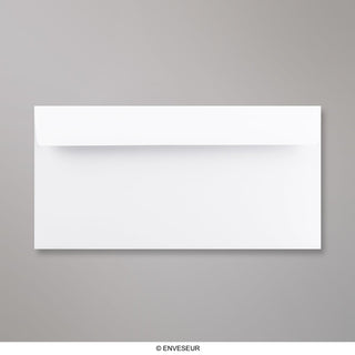 Enveloppe blanche 110x220 mm (DL)