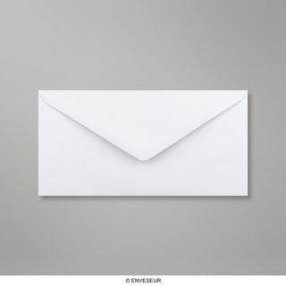 Enveloppe blanche 110x220 mm (DL)