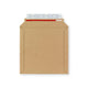 Manila Brown Peel & Seal Rigid Board Mailers Envelope (180 x 180mm)