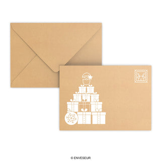 Enveloppe de Noël Père Noël