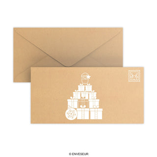 Enveloppe de Noël Père Noël