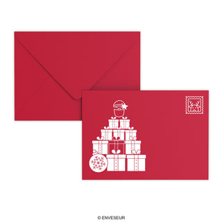Enveloppe de Noël Père Noël