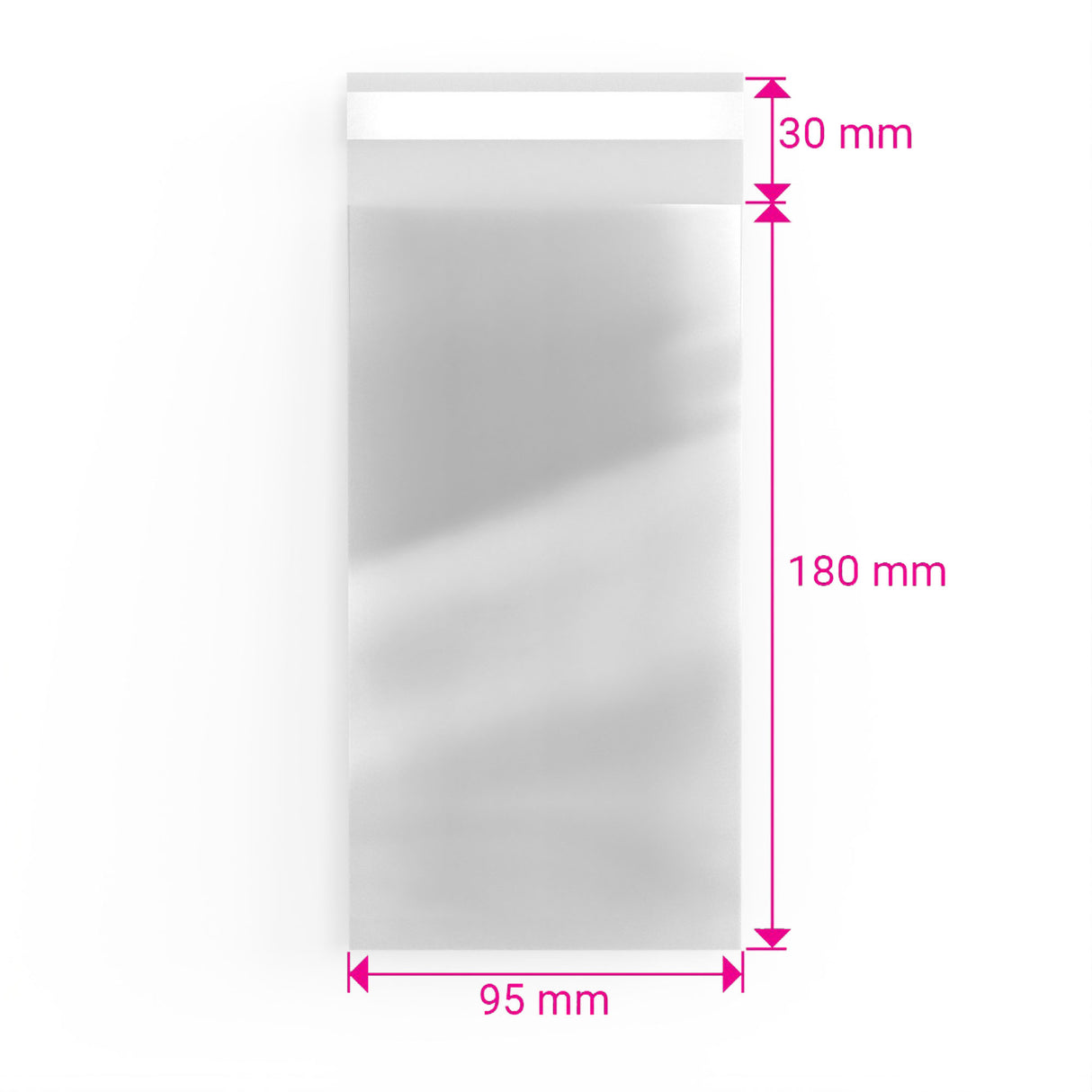 Sacs en cellophane non doublés (OPP)