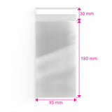 Sacs en cellophane non doublés (OPP)