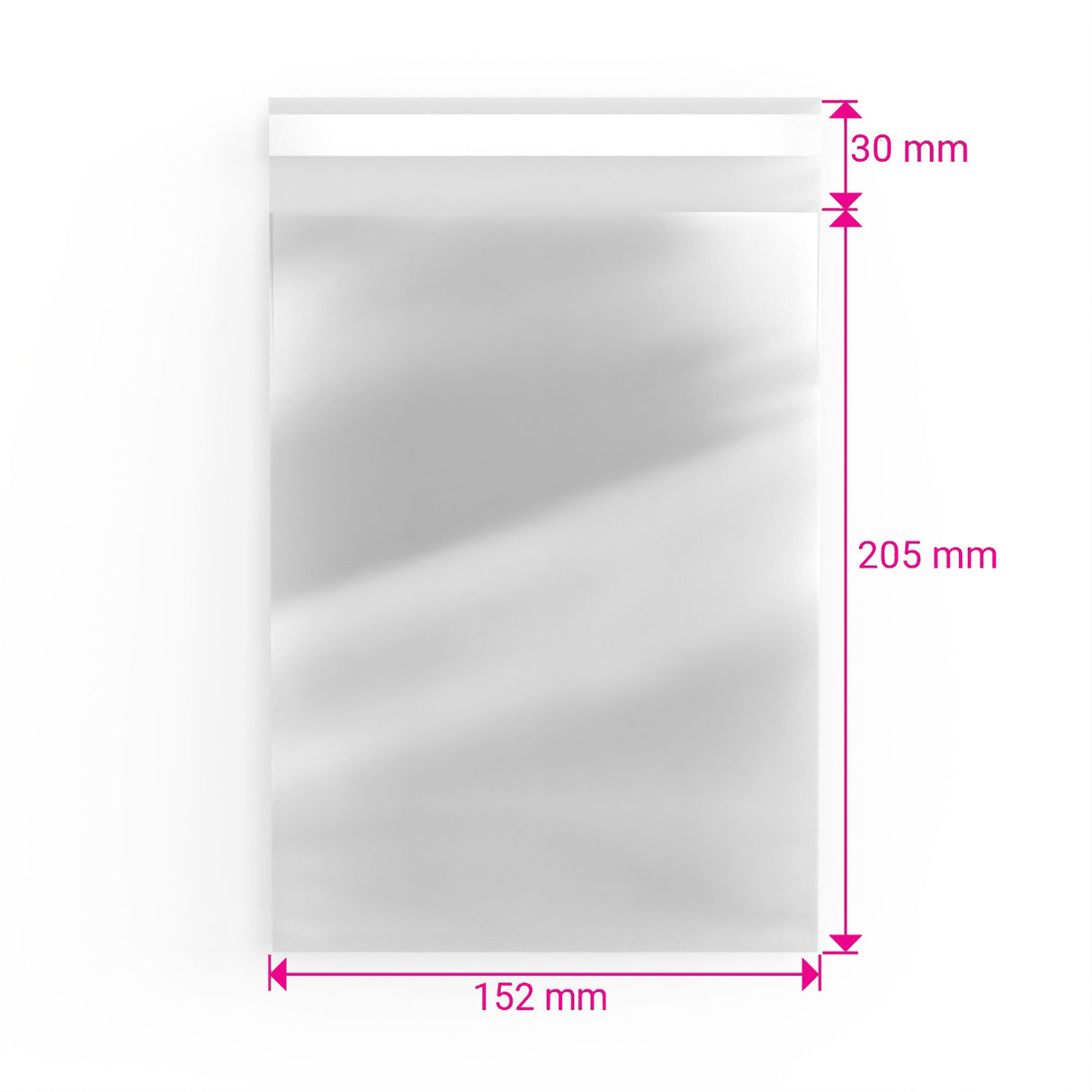 Sacs en cellophane non doublés (OPP)