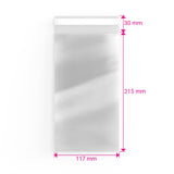 Sacs en cellophane non doublés (OPP)