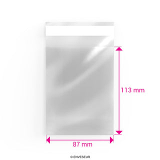 Sacs en cellophane non doublés (OPP)