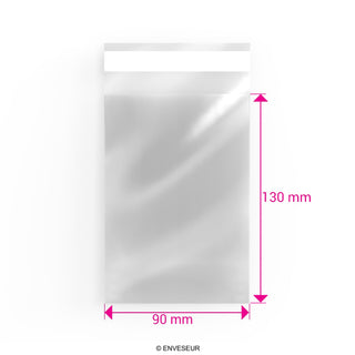 Sacs en cellophane non doublés (OPP)