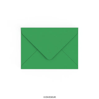 Enveloppe vert foncé 133x184 mm