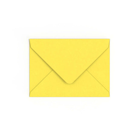 Enveloppe jaune tournesol 133x184 mm