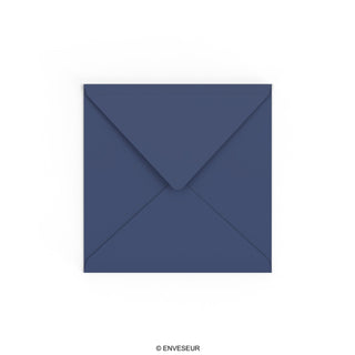Enveloppe bleu marine 155x155 mm