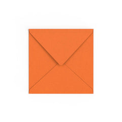 Enveloppe orange feu 155x155 mm
