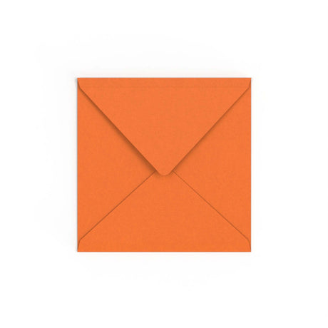 Enveloppe orange feu 155x155 mm