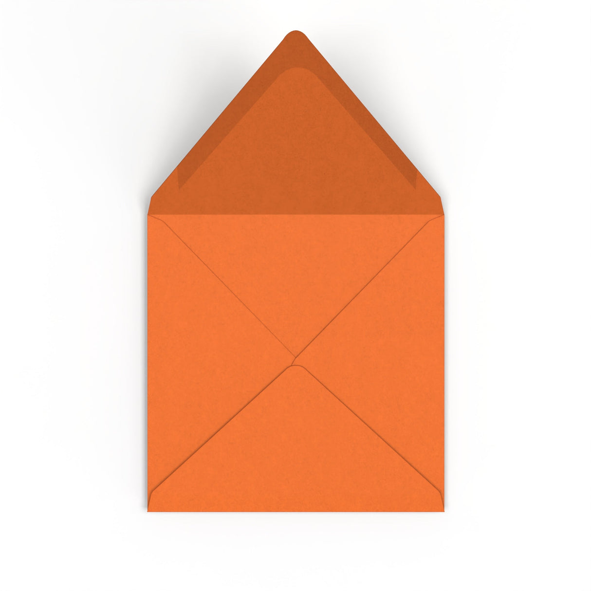 Enveloppe orange feu 155x155 mm