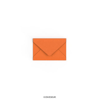 Enveloppe orange feu 62x94 mm
