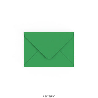 Enveloppe vert foncé 114x162 mm (C6)